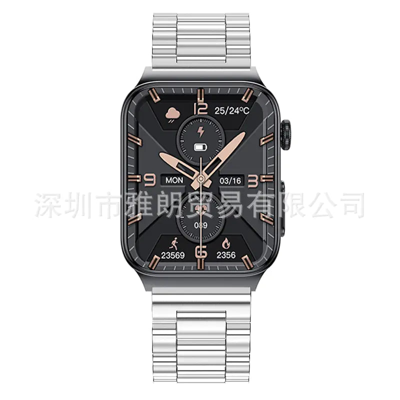 E500 Smart Watch with Heart Rate and Temperature Monitor