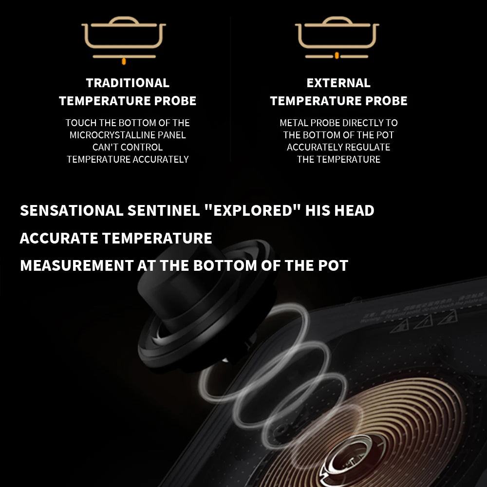 XIAOMI Mijia Ultra-Thin Induction Cooker 2100W Smart Home Induction Cooker 23mm ultra-thin Induction Cooker Connect to Mijia APP