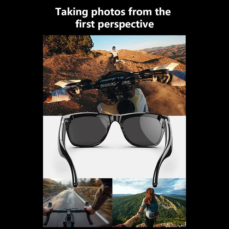 Xiaom 8K HD Smart Glasses Chat GPT 100MP Camera Bluetooth Call 260Mah Battery Voice Assistant Control Smart Glasses for Men