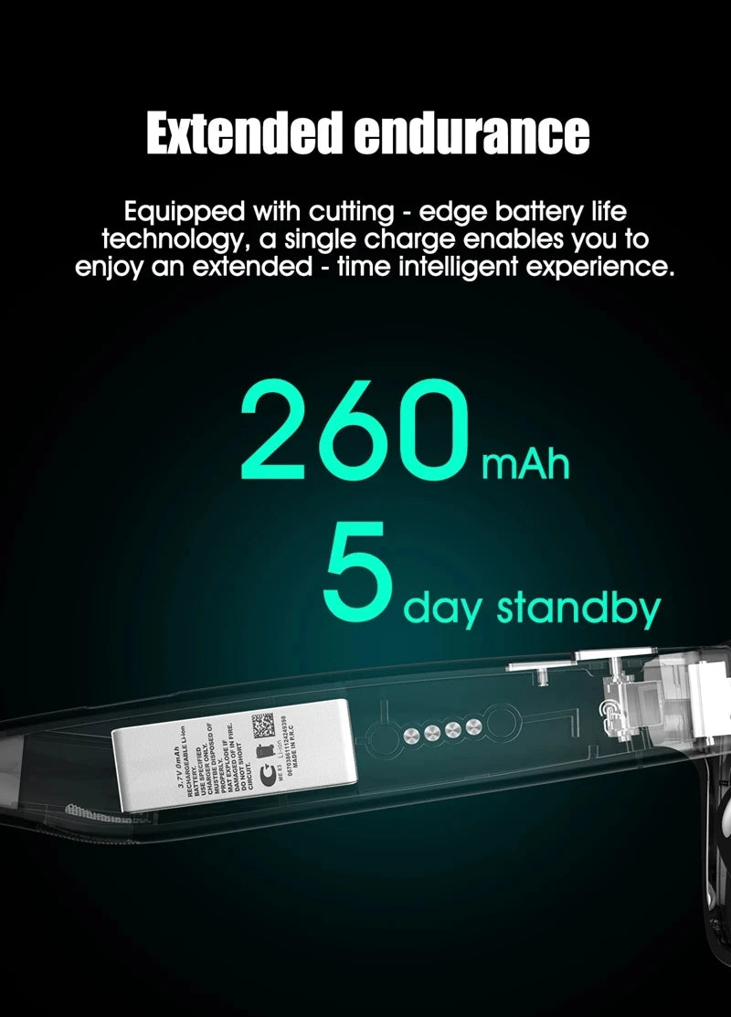 OPPO AI Smart Glasses Ultra Clear Camera Shootingand Recording Touch Sport Sunglasses Bluetooth Call Video Music Player