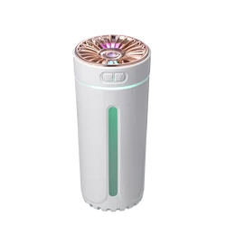 Wireless Car Air Humidifier Portable 300ML or USB Diffuser Mist Maker for Home Bedroom with RGB LED Colorful Lights