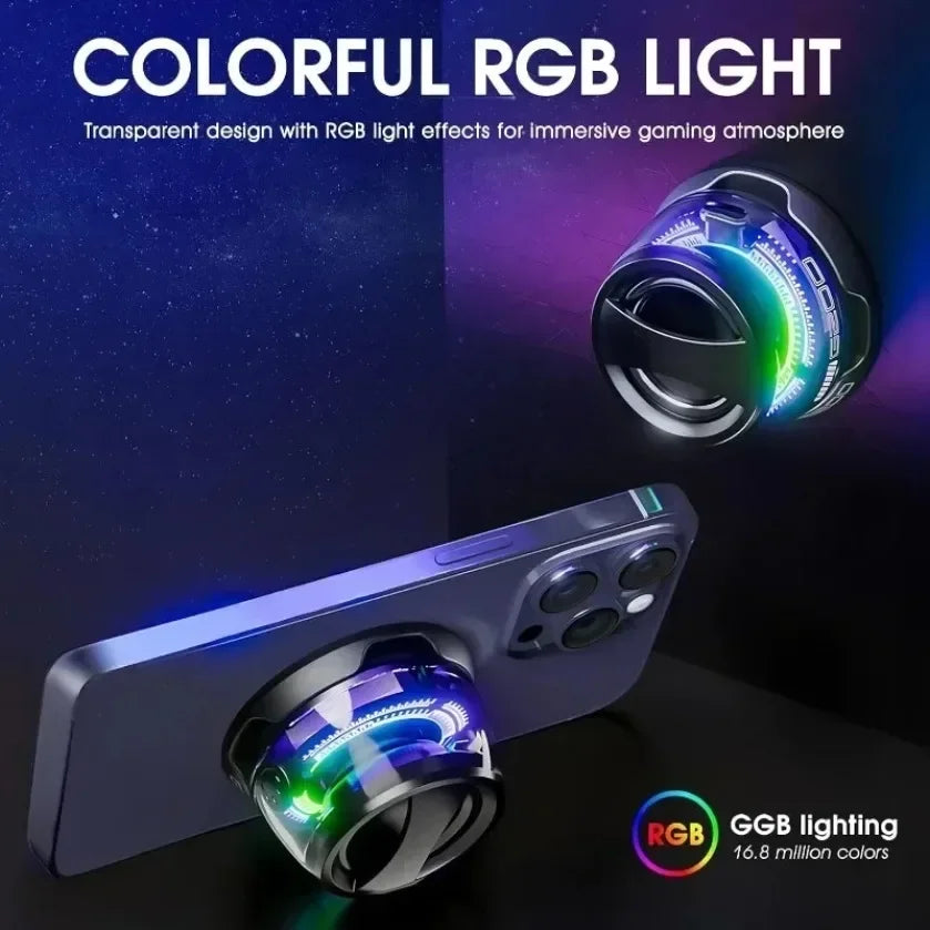 XIKCU Portable Bluetooth Speaker HECATE G200 RGB Lighting Magnetic Speaker BT5.3 Mini Sound Box 7 Hours Playback Phone Holder