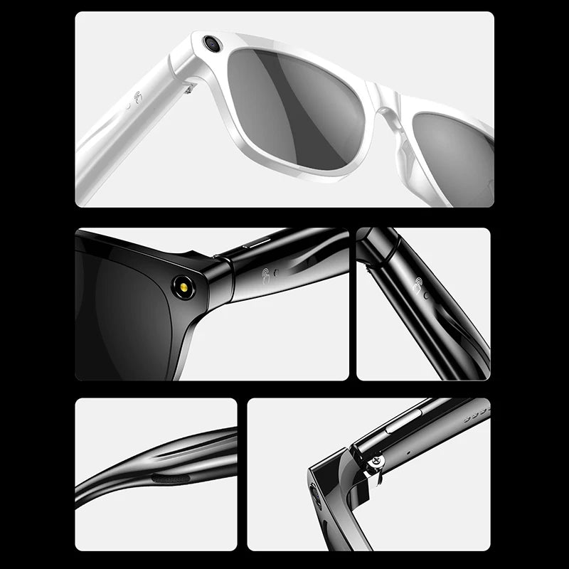 Xiaom 8K HD Smart Glasses Chat GPT 100MP Camera Bluetooth Call 260Mah Battery Voice Assistant Control Smart Glasses for Men