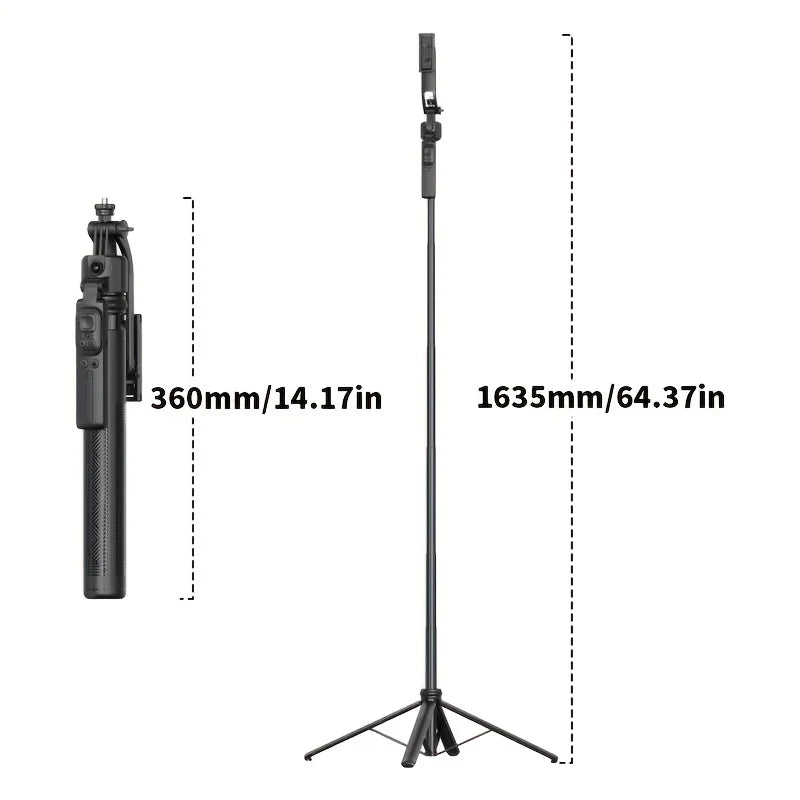 PTZ selfie stick C17 intelligent AI face tracking anti shake tripod live broadcast fully automatic mobile shooting artifact