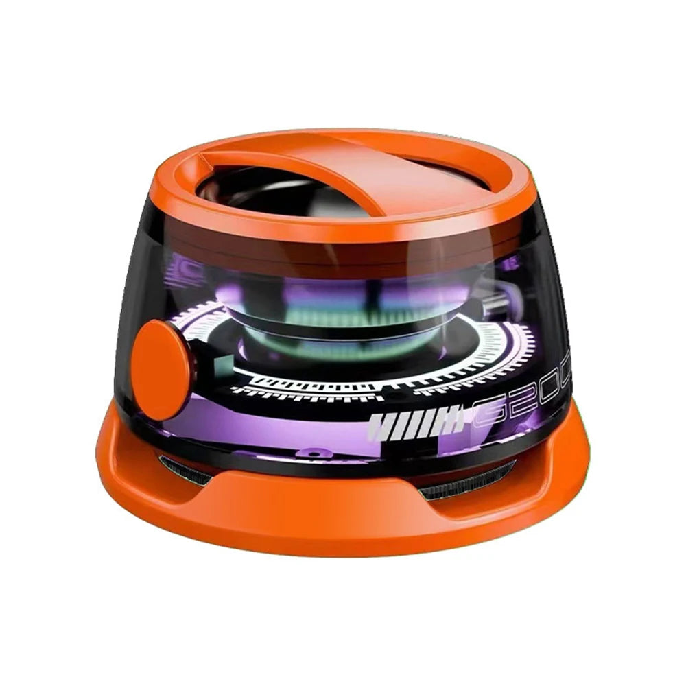 G200 Magnetic Portable Bluetooth Speaker Mini Sound Box Multi-functional Colorful RGB Lights stereo sound Bluetooth 5.3 Speaker