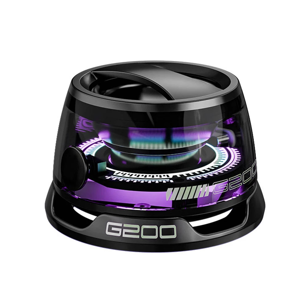 G200 Magnetic Portable Bluetooth Speaker Mini Sound Box Multi-functional Colorful RGB Lights stereo sound Bluetooth 5.3 Speaker