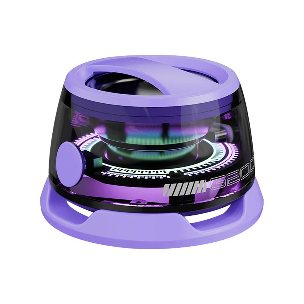 G200 Magnetic Portable Bluetooth Speaker Mini Sound Box Multi-functional Colorful RGB Lights stereo sound Bluetooth 5.3 Speaker