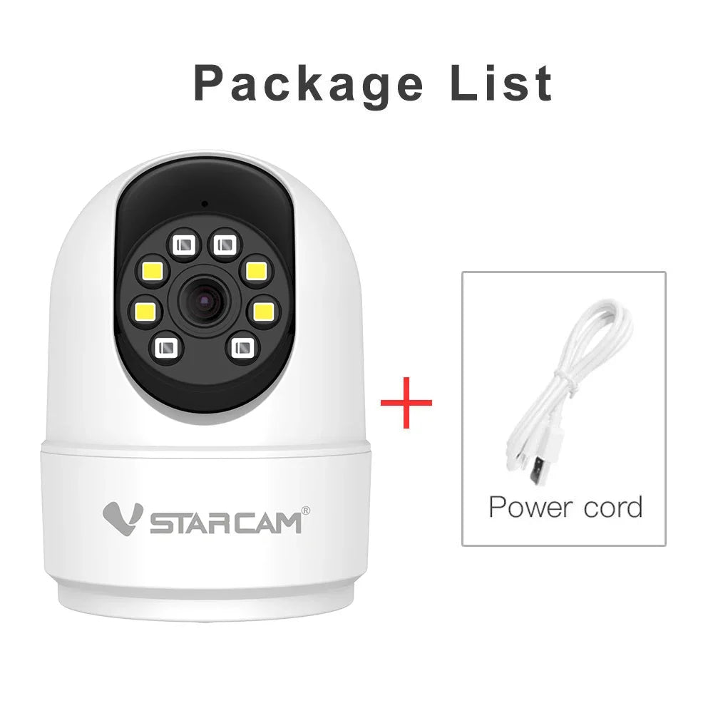Vstarcam 5MP HD Smart PT Camera 2.4GHz WiFi Security Protection Indoor Video Surveillance Human Tracking Smart Home Pet Cam