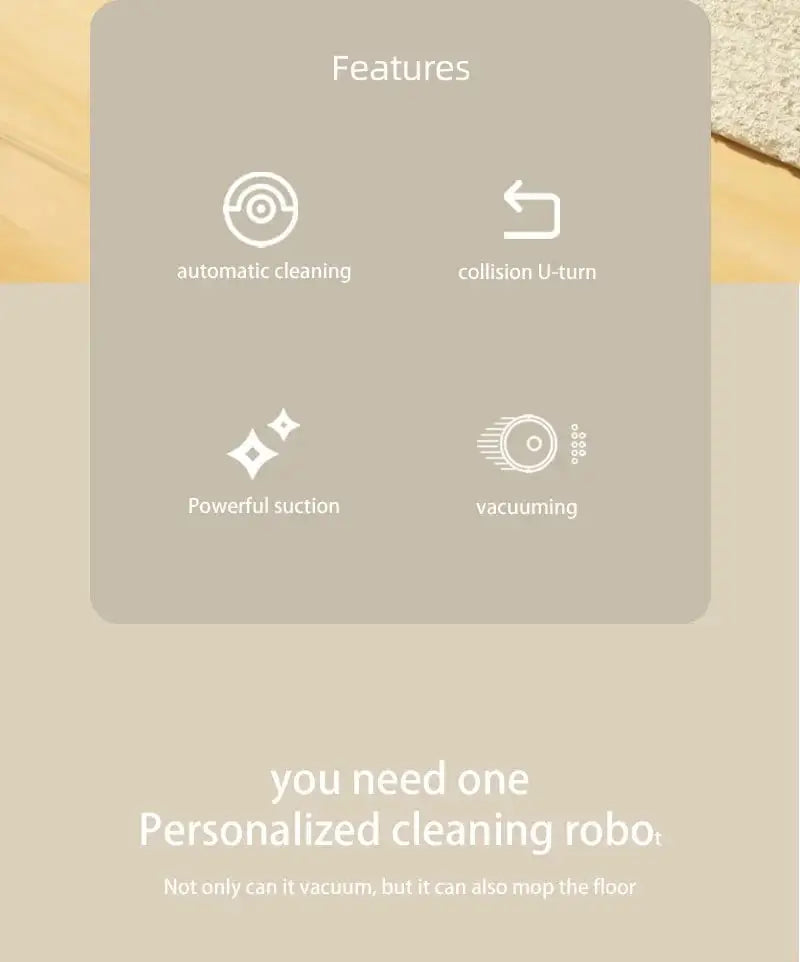 xiaomi Intelligent Sweeping Robot Household mini Sweeping Machine Suction sweeping And Mopping Three In One Cleaning Machine