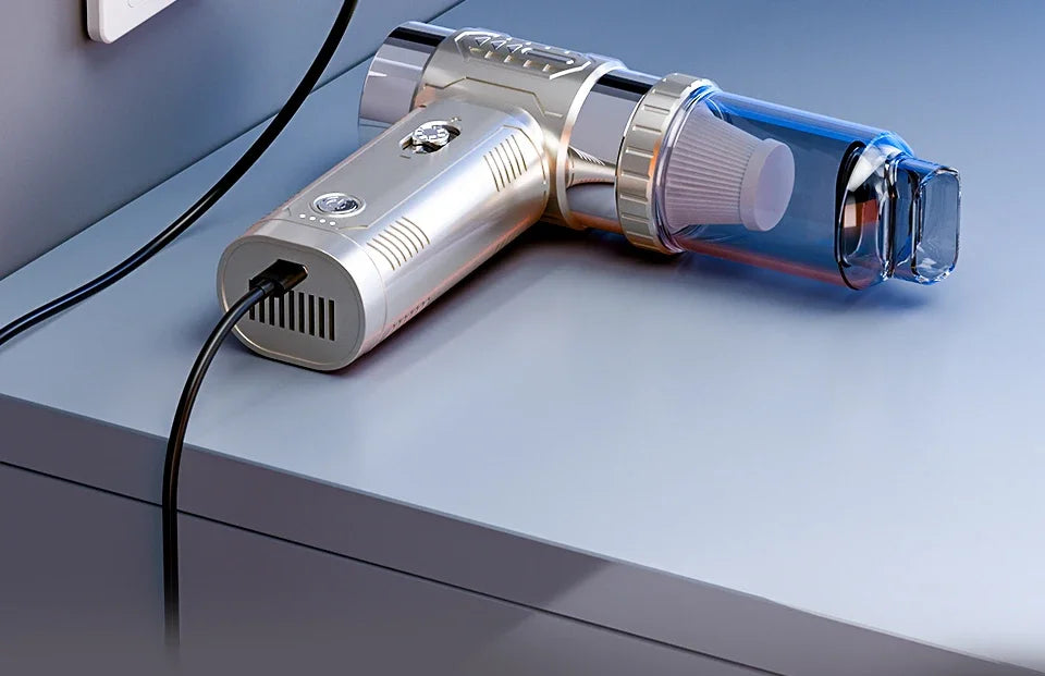 SZUK Mini Air Blower Brushless Motor Turbo Jet Fan Handheld Portable Dust Fan Turbofan air blower Powerful Car Vacuum Cleaner