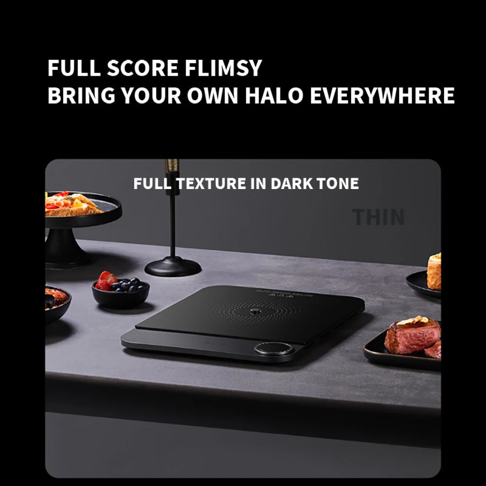 XIAOMI Mijia Ultra-Thin Induction Cooker 2100W Smart Home Induction Cooker 23mm ultra-thin Induction Cooker Connect to Mijia APP