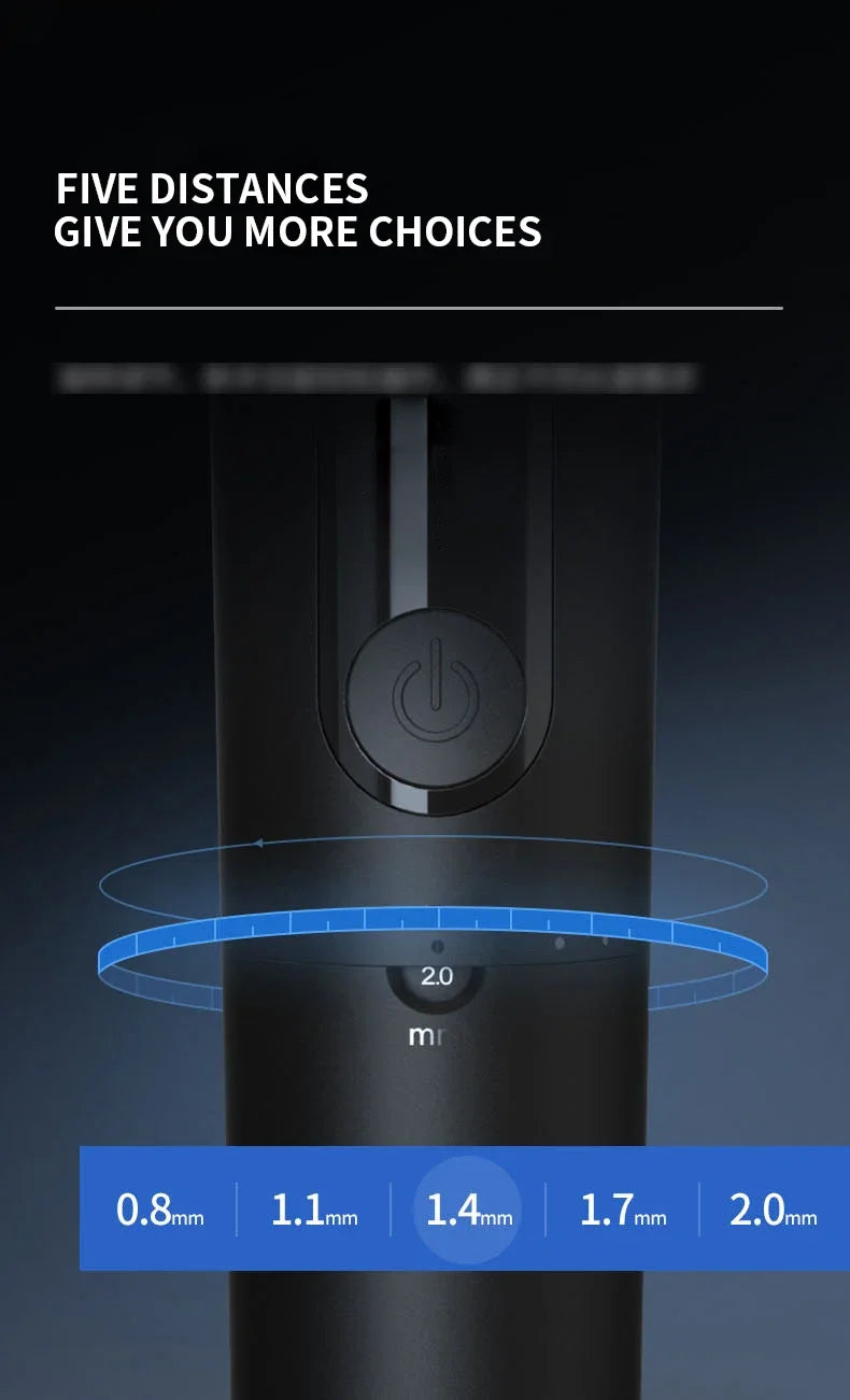 2024 Xiaomi Mijia Hair Clipper Wireless Hair Cutting Trimmer Barber Cutter Titanium Alloy Blade Trimer for Men Electric Shaver