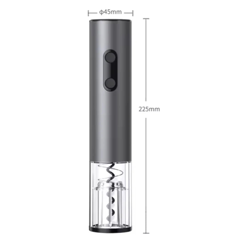 4 in 1 Smart Kitchen Accessories Electric Wine Opener Gift Set with Wine Stopper,Wine Pourer,Storage Base