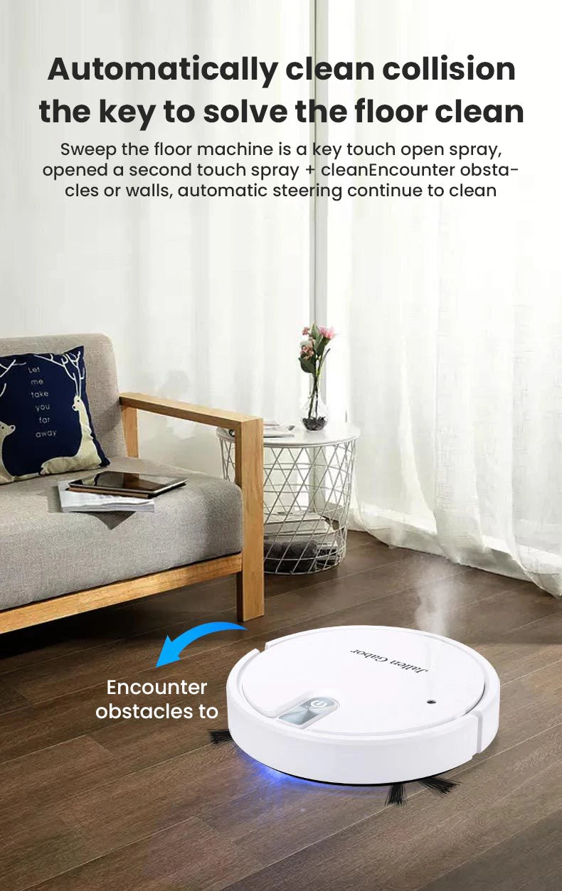 Zai Xiao 5-in-1 Wireless Smart Sweeping Robot Multifunctional Ultra-quiet Vacuum Mopping and Humidifying Home Appliance