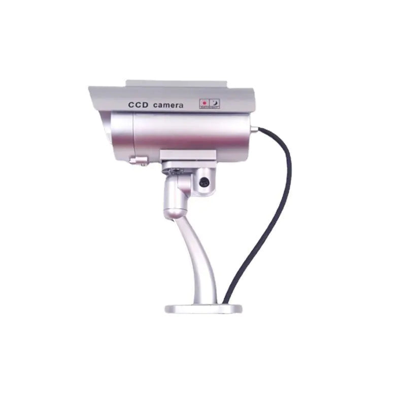 Gun-Shaped Solar Simulation CCTV Camera for Home Security