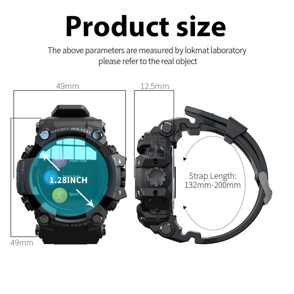 2023 Smart Fitness Tracker Watch for Android & iOS
