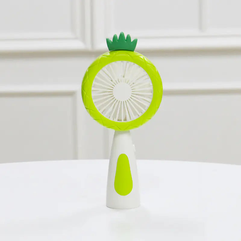 Portable USB Summer Quiet Cartoon Fruit Fan