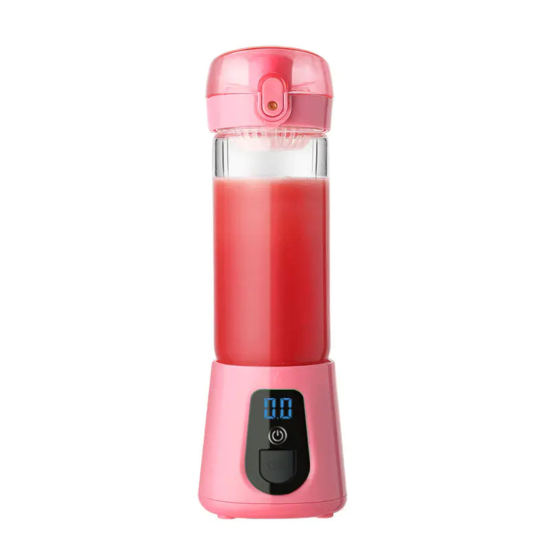 Mini Electric Juicer Cup - Portable Glass Blender