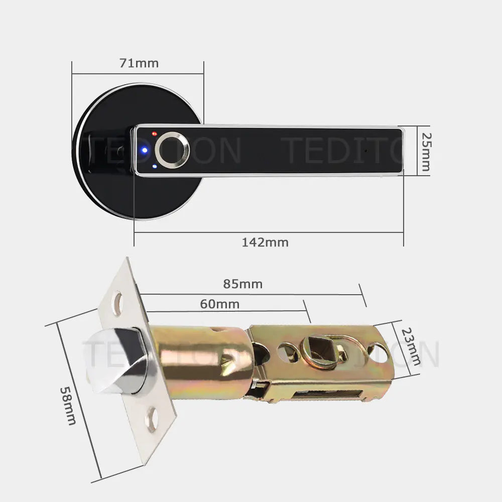 Fingerprint Smart Lock for Indoor Home Security