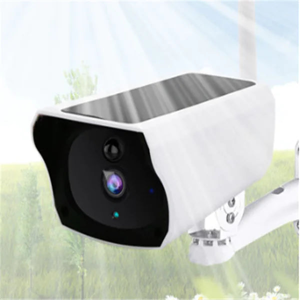 Wireless Solar-Powered Low-Power Security Camera