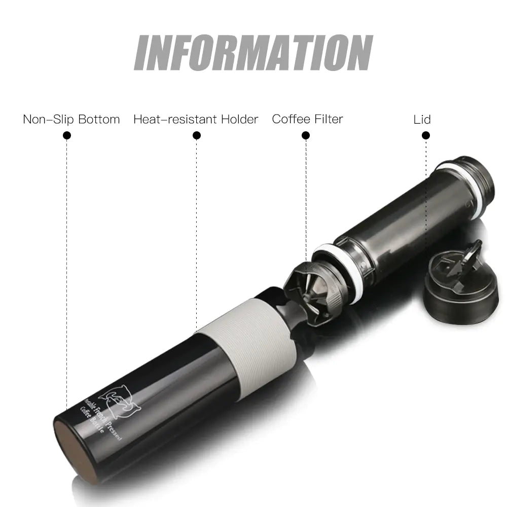 American French Press Portable Coffee and Tea Maker