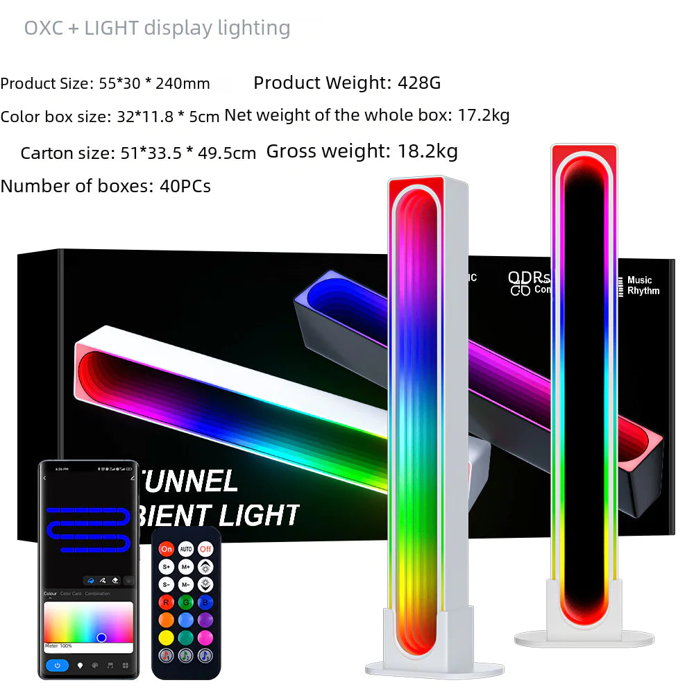USB Bluetooth App & Infrared Remote Car Ambient Light
