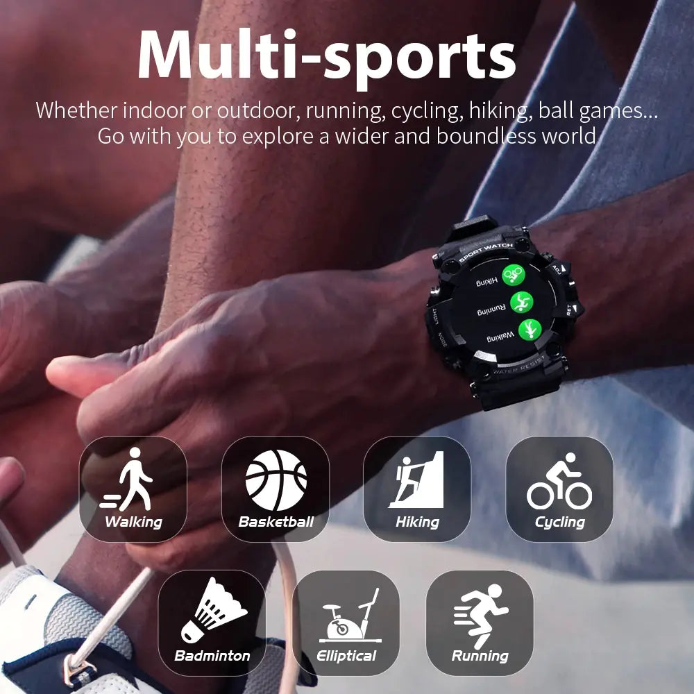 2023 Smart Fitness Tracker Watch for Android & iOS