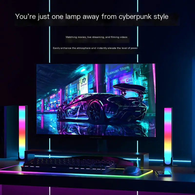 USB Bluetooth APP & Infrared Remote RGB Atmosphere Light