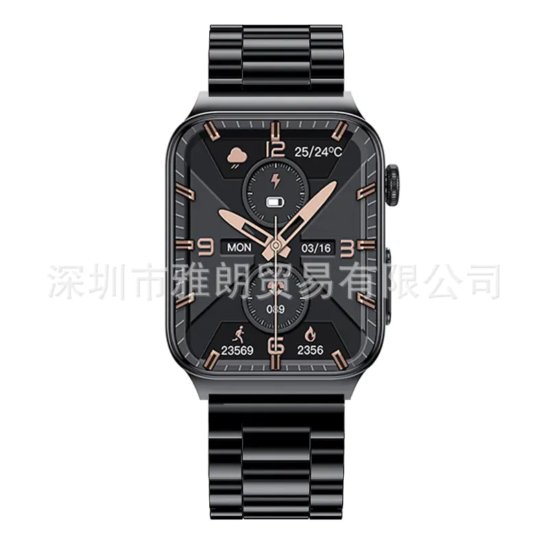 E500 Smart Watch with Heart Rate and Temperature Monitor