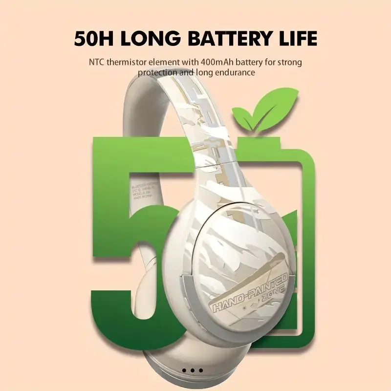 Wireless Bluetooth Headphones with Active Noise Cancelling