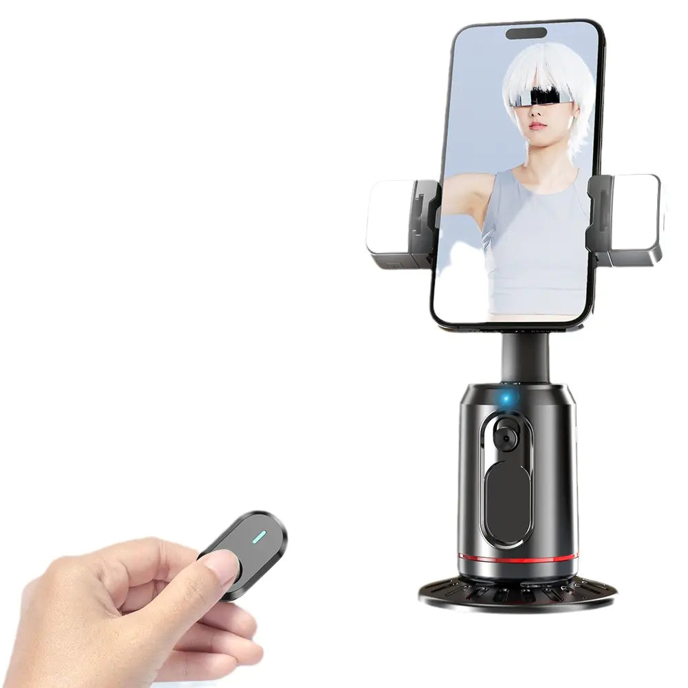 Q02 Smart 360° AI Live Video Tracking Gimbal Stabilizer
