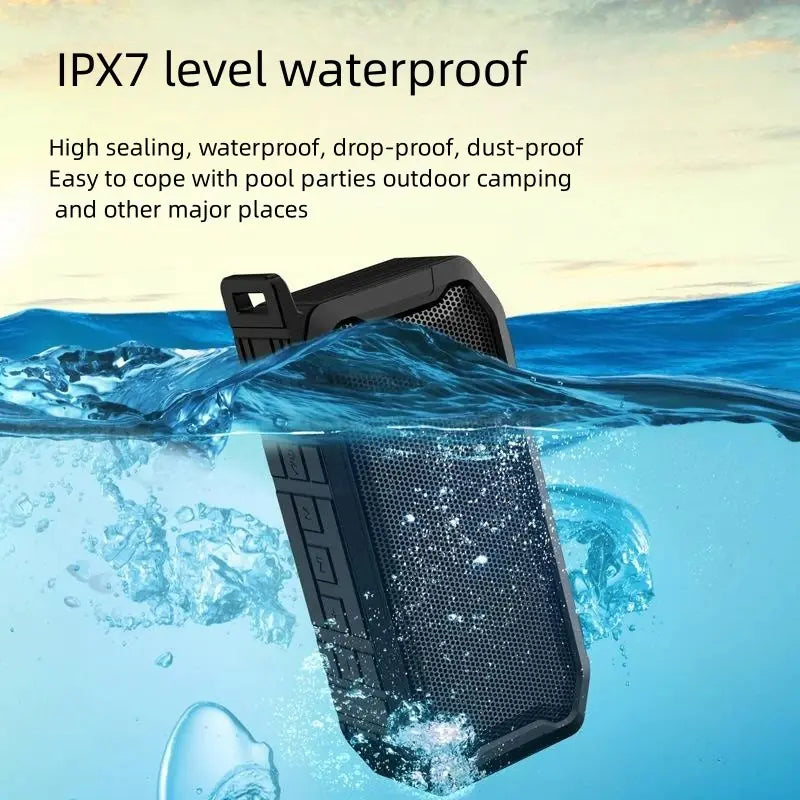 X2 Bluetooth Speaker with IPX7 Waterproof Subwoofer