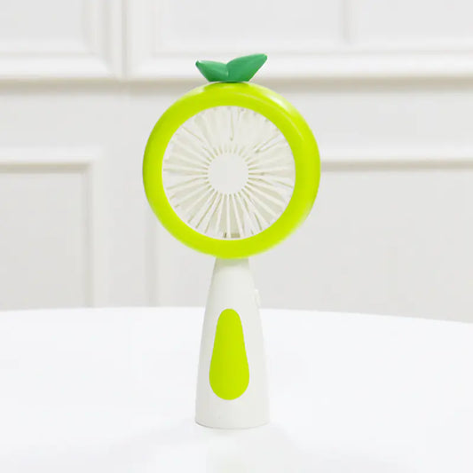 Portable USB Summer Quiet Cartoon Fruit Fan