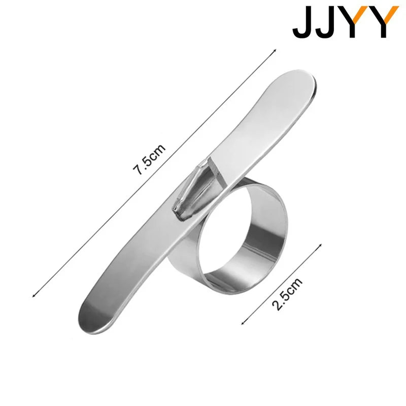 JJYY Orange Peelers Easy Open Orange Peeler Stainless Steel Lemon Parer Citrus Fruit Skin Remover Slicer Peeling Kitchen Gadgets