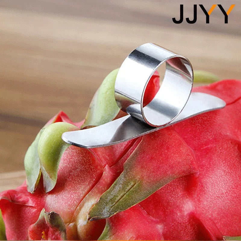 JJYY Orange Peelers Easy Open Orange Peeler Stainless Steel Lemon Parer Citrus Fruit Skin Remover Slicer Peeling Kitchen Gadgets