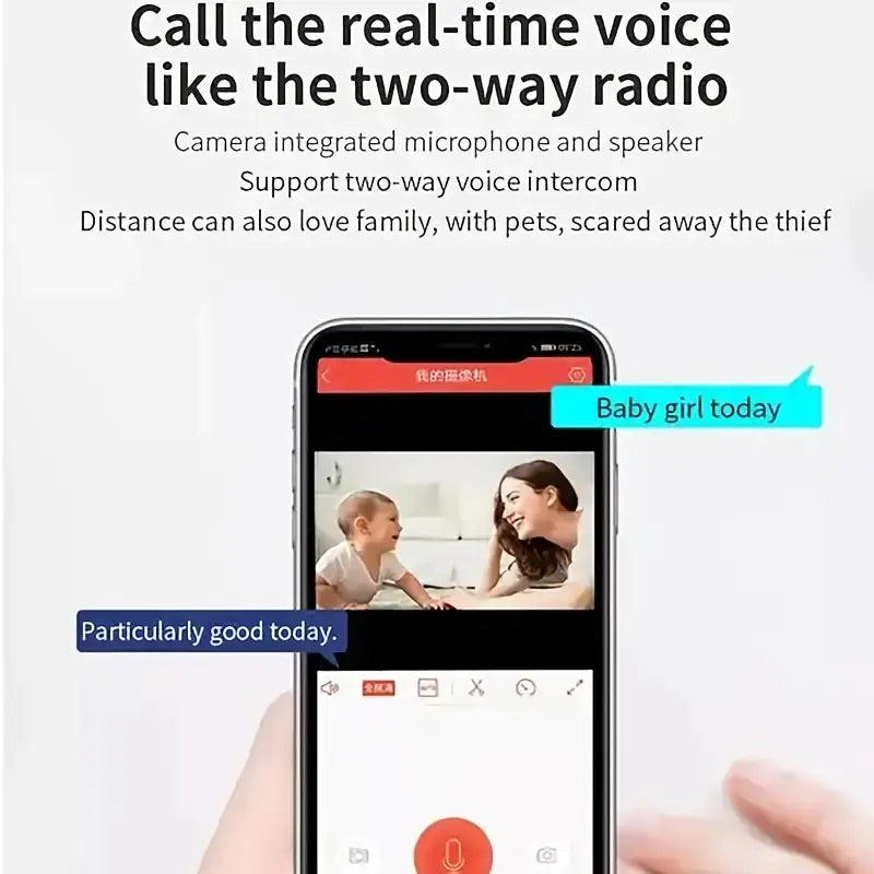 Smart Home Security Camera with 1080P Wireless IP