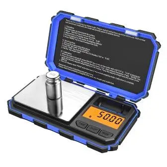 Digital Mini Scale 200g 0.01g Pocket Scale with 50g Calibration Weight Electronic Smart Kitchen Scale for Food Tablets Jewelry
