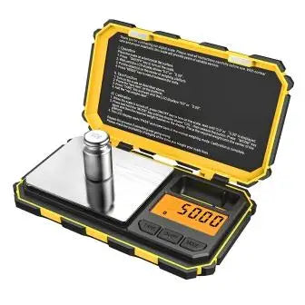 Digital Mini Scale 200g 0.01g Pocket Scale with 50g Calibration Weight Electronic Smart Kitchen Scale for Food Tablets Jewelry