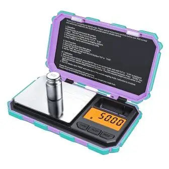 Digital Mini Scale 200g 0.01g Pocket Scale with 50g Calibration Weight Electronic Smart Kitchen Scale for Food Tablets Jewelry