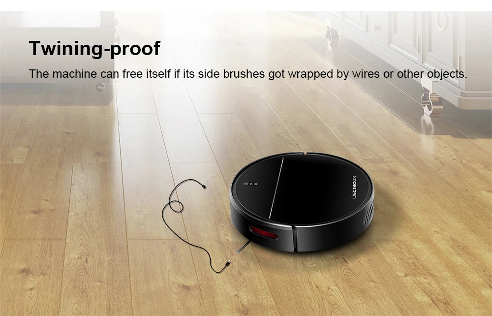 LIECTROUX M7SPRO Robot Vacuum Cleaner &Wet Mop Combo,Smart Mapping,WiFi App,4KPa,Brushless Motor,Ideal for Pet Hair,Carpet,Floor