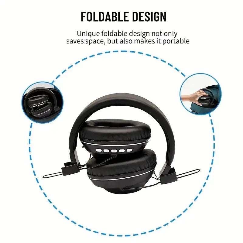 Wireless Bluetooth Headphones with Noise Cancelling Sound