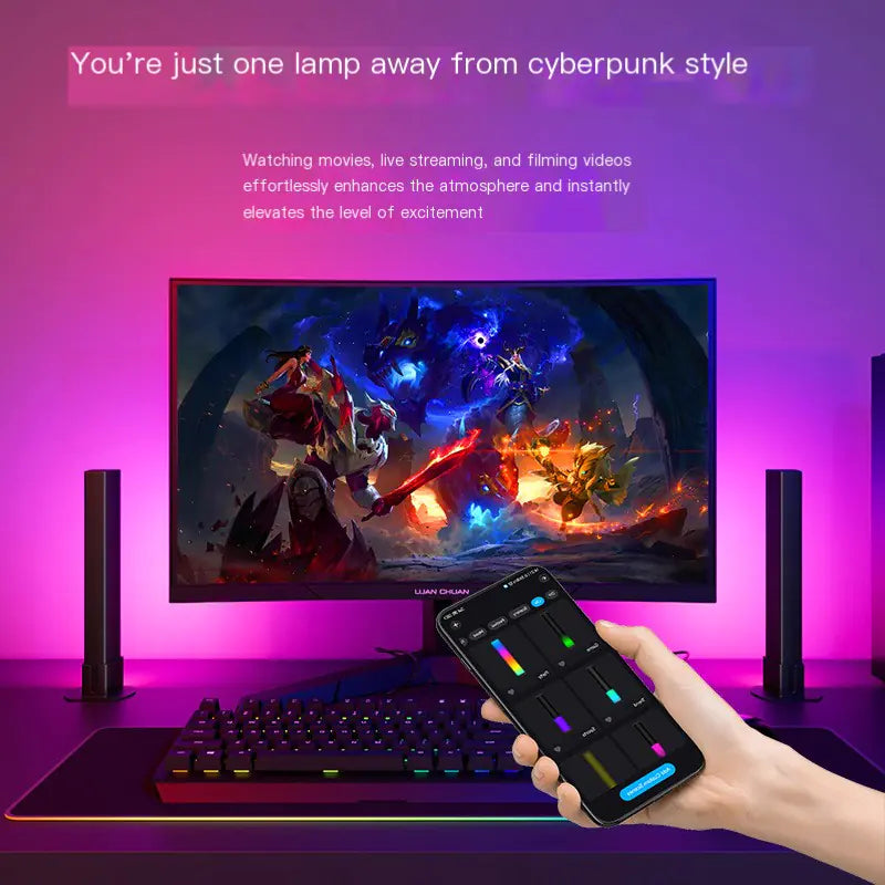 USB Bluetooth APP & Infrared Remote RGB Atmosphere Light
