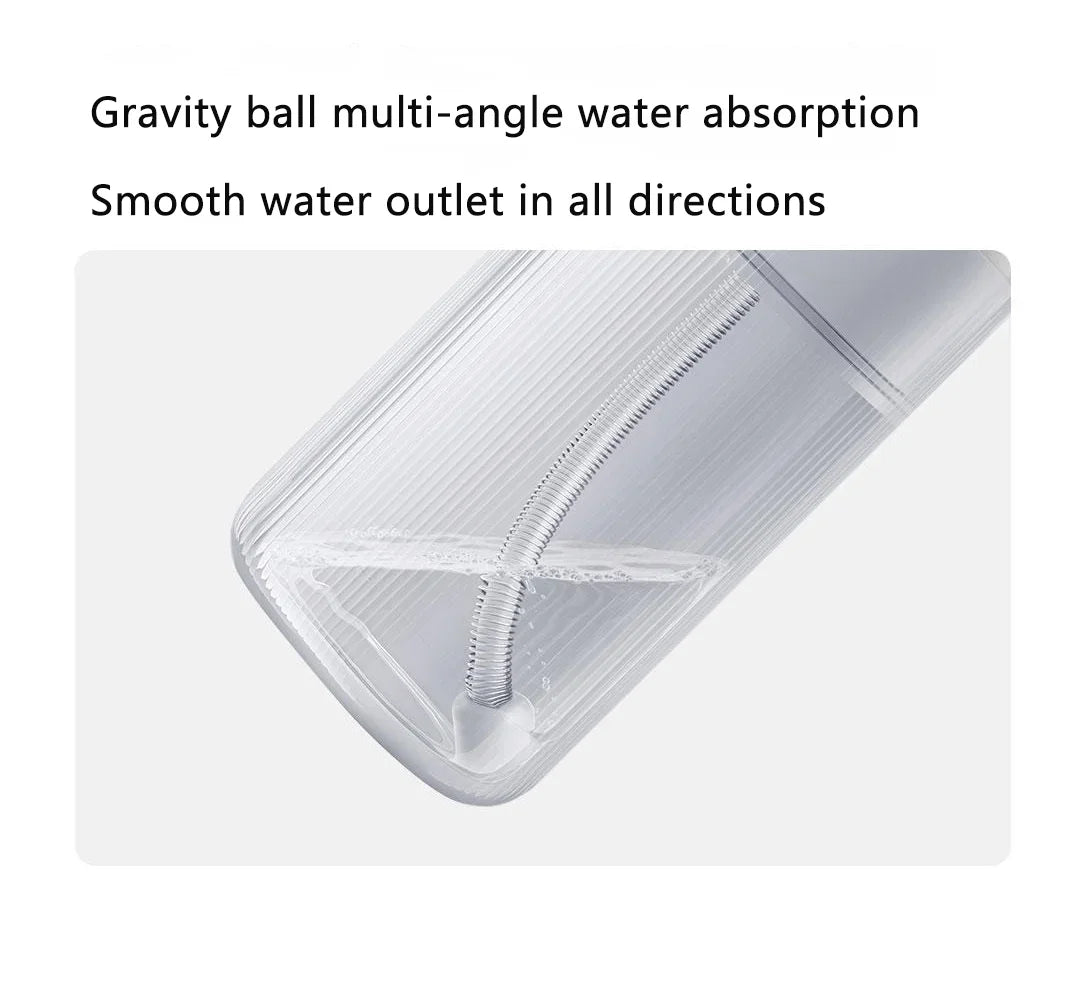 MIJIA Electric Oral Irrigator F400 Portable Water Pick Flosser Teeth Whitening Remove Dental Plaque 200ML pull-out Water Tank