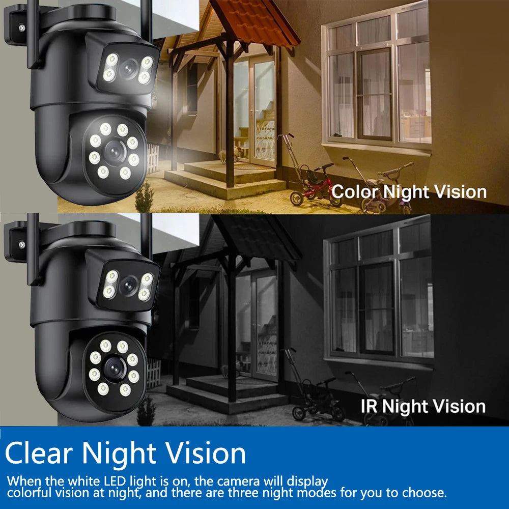 16CH 8MP Wireless PTZ Camera Security System 2 Way Audio CCTV Camera Video Surveillance Kit Color Night Vision Wifi NVR Kit 8CH