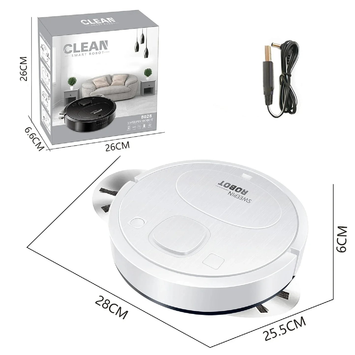 Xiaomi Smart Wireless Sweeping Robot Ultra-quiet Remote Control  Vacuum Floor Cleaner Carpet Mopping Machine For Home Office Use