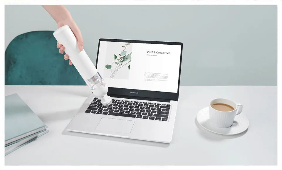 Xiaomi Mijia Portable Car Vacuum Cleaner Mini Handheld Wireless Cleaning Machine for Home Appliance 13000Pa Cyclone Suction