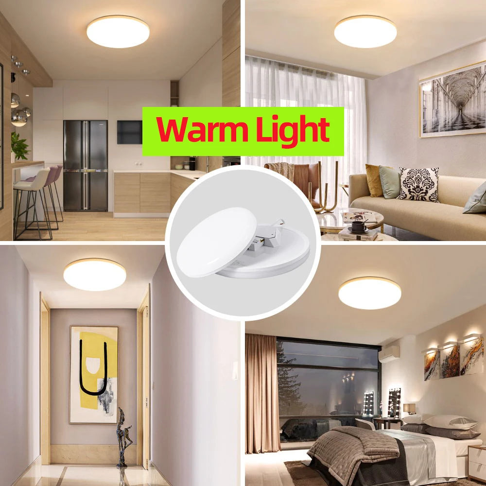 Modern Ceiling Light LED Ceil Light 15W 20W 30W 50W Led Ceiling Lamp for Living Room Bedroom Kitchen Indoor Lighting Fixture