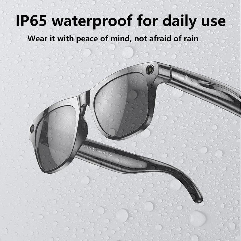 Xiaom 8K HD Smart Glasses Chat GPT 100MP Camera Bluetooth Call 260Mah Battery Voice Assistant Control Smart Glasses for Men