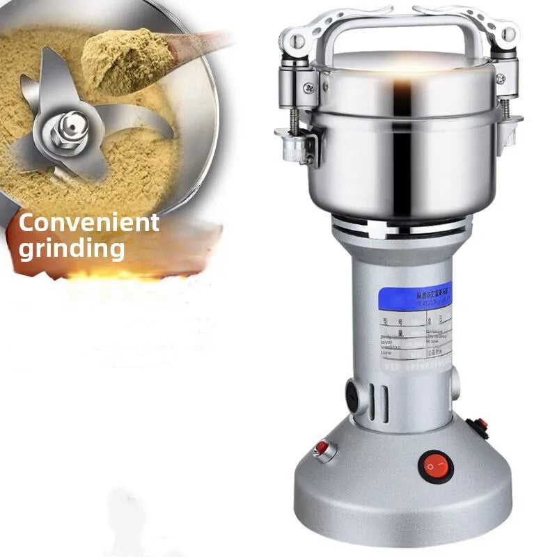 150G Grains Spices Cereals Coffee Dry Food Grinder Machine Gristmill Home Beans Espresso Electric Medicine Powder Crusher 1200W