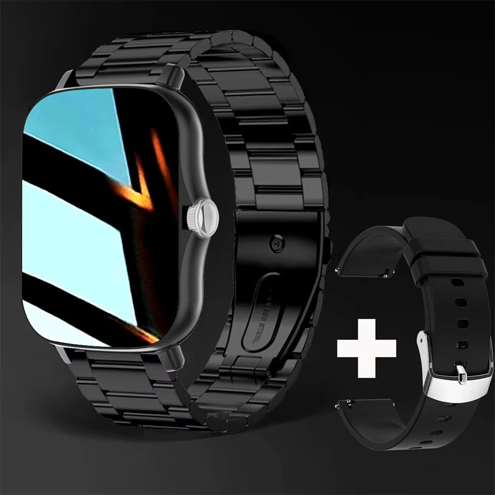LAXASFIT New Smartwatch Bluetooth Talking Smartwatch Dialer Smart Clock Fitness Tracker Sleep Logging Smartwatch for Android IOS